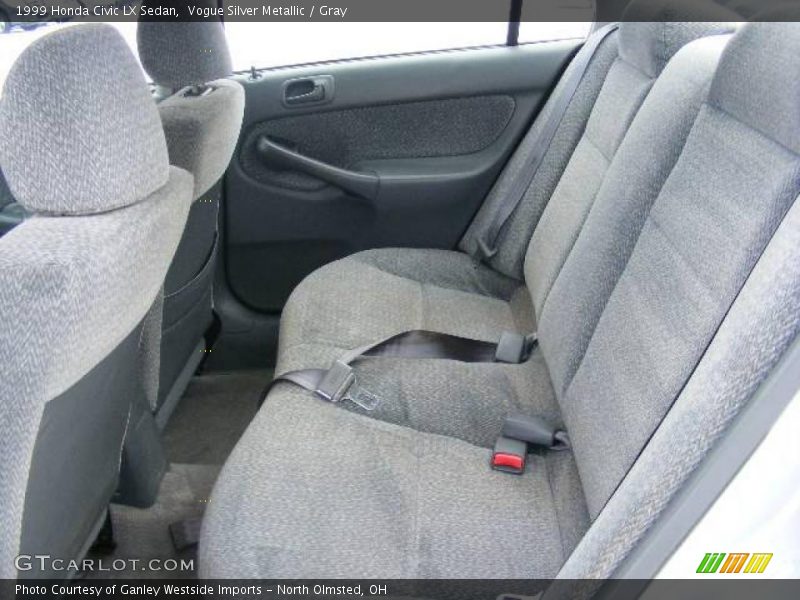 Vogue Silver Metallic / Gray 1999 Honda Civic LX Sedan