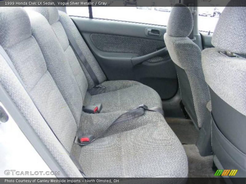 Vogue Silver Metallic / Gray 1999 Honda Civic LX Sedan