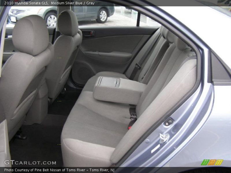 Medium Silver Blue / Gray 2010 Hyundai Sonata GLS