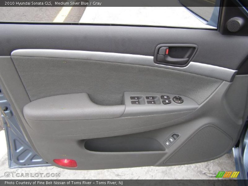 Medium Silver Blue / Gray 2010 Hyundai Sonata GLS