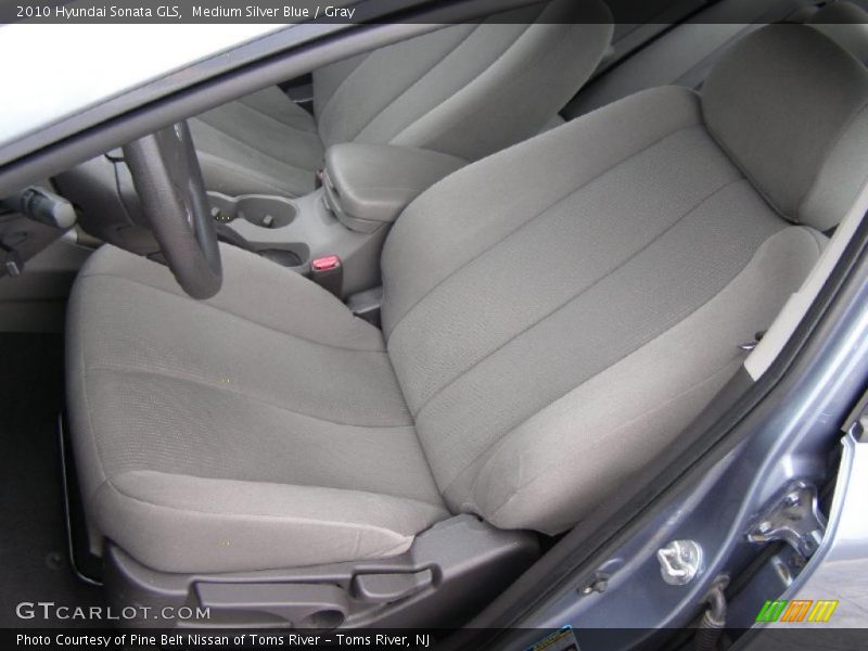 Medium Silver Blue / Gray 2010 Hyundai Sonata GLS
