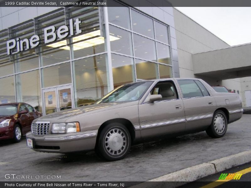 Cashmere / Neutral Shale 1999 Cadillac DeVille Sedan