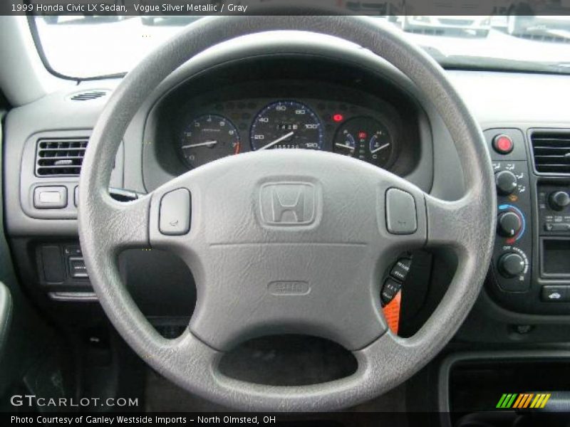 Vogue Silver Metallic / Gray 1999 Honda Civic LX Sedan