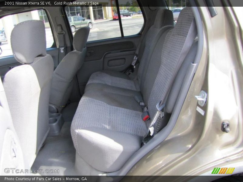 Gold Rush Metallic / Sage 2001 Nissan Xterra SE V6