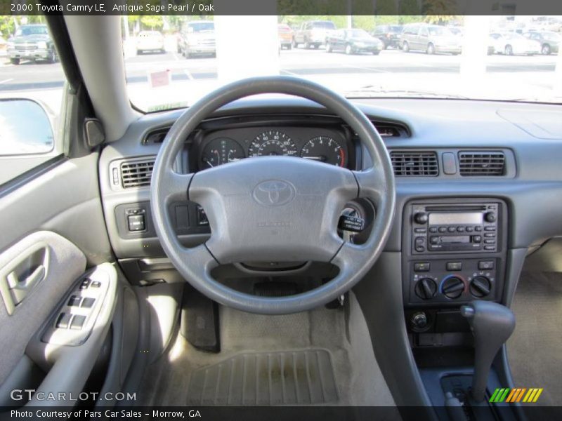 Antique Sage Pearl / Oak 2000 Toyota Camry LE