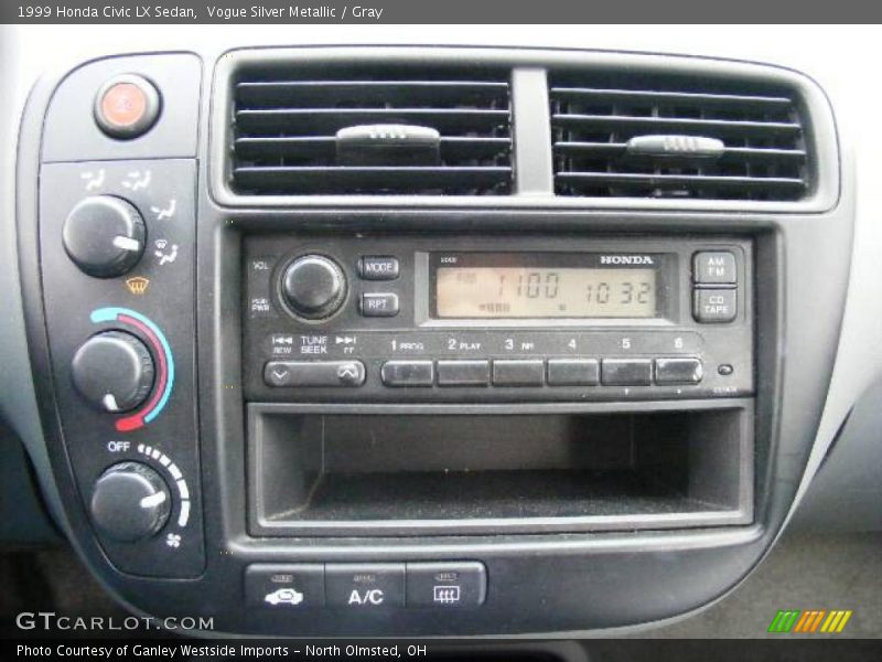 Vogue Silver Metallic / Gray 1999 Honda Civic LX Sedan
