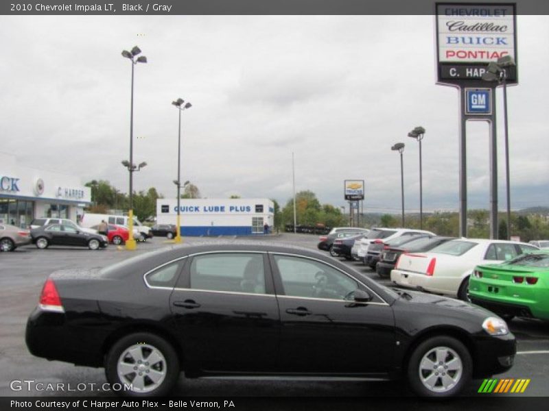 Black / Gray 2010 Chevrolet Impala LT