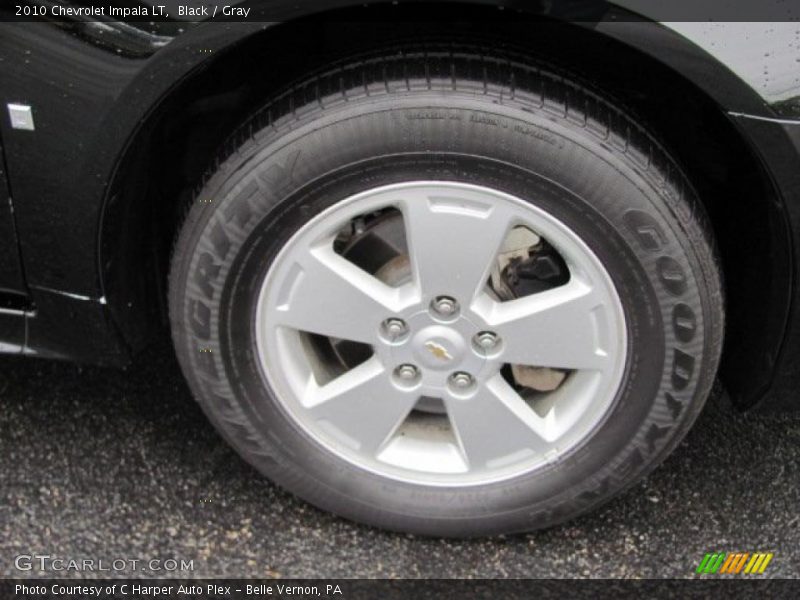 Black / Gray 2010 Chevrolet Impala LT