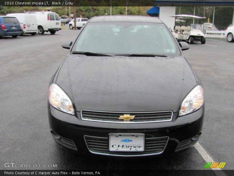 Black / Gray 2010 Chevrolet Impala LT