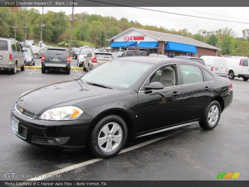 Black / Gray 2010 Chevrolet Impala LT