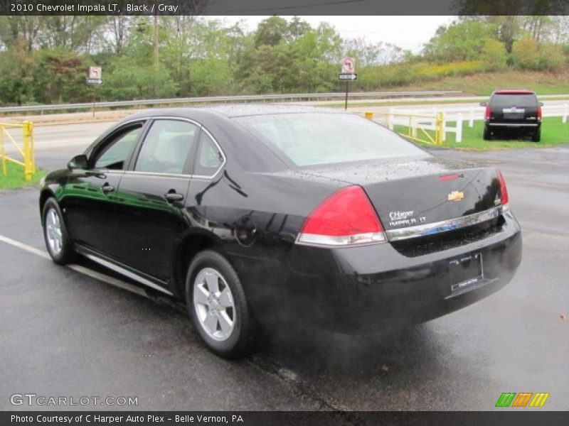 Black / Gray 2010 Chevrolet Impala LT