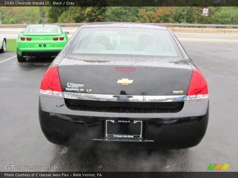 Black / Gray 2010 Chevrolet Impala LT