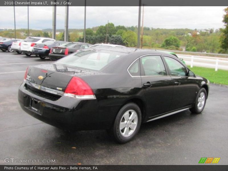 Black / Gray 2010 Chevrolet Impala LT