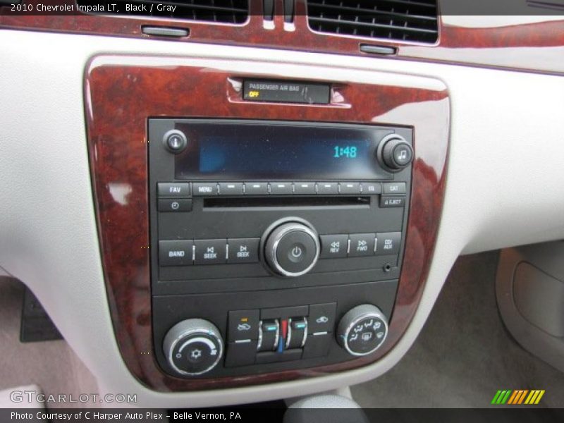 Black / Gray 2010 Chevrolet Impala LT