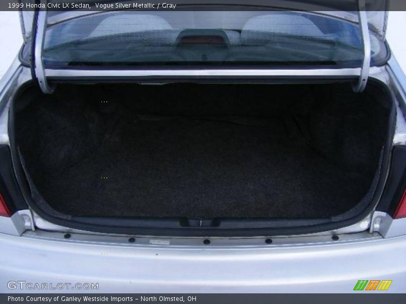 Vogue Silver Metallic / Gray 1999 Honda Civic LX Sedan