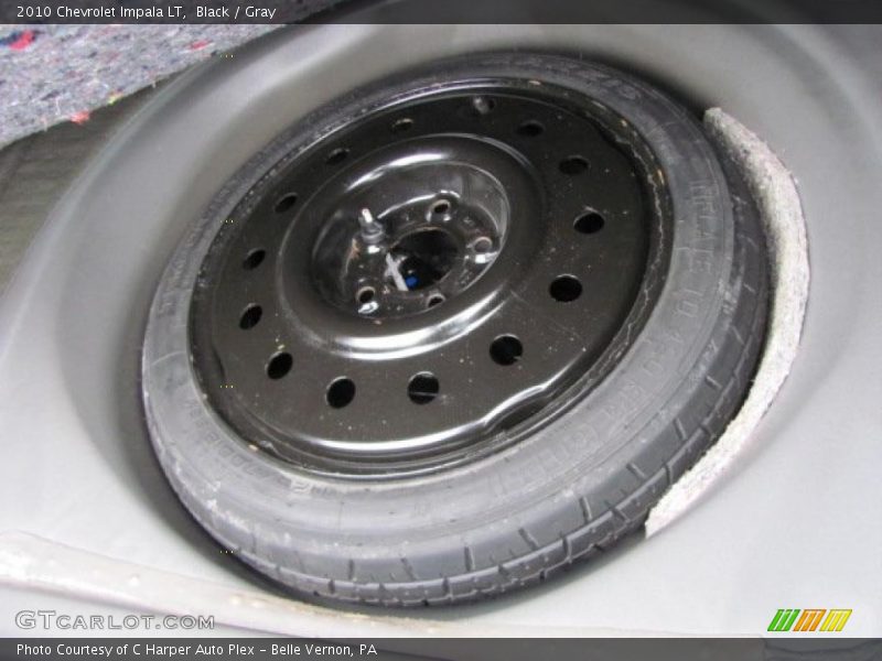 Black / Gray 2010 Chevrolet Impala LT