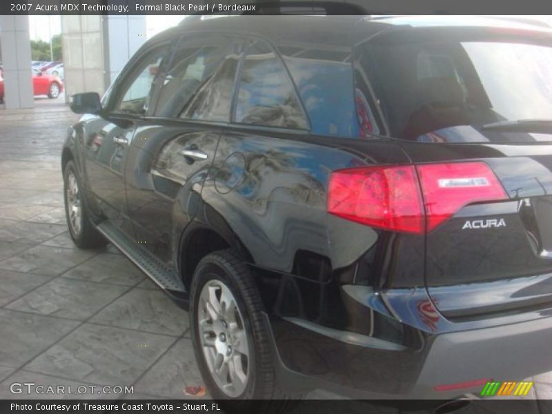 Formal Black Pearl / Bordeaux 2007 Acura MDX Technology