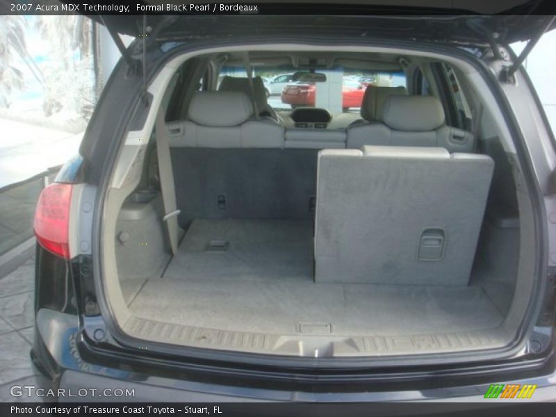 Formal Black Pearl / Bordeaux 2007 Acura MDX Technology