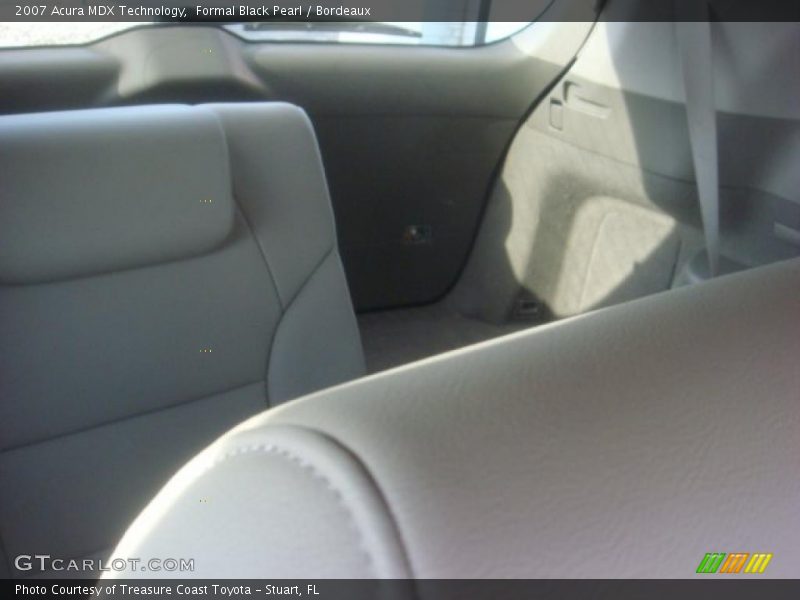 Formal Black Pearl / Bordeaux 2007 Acura MDX Technology