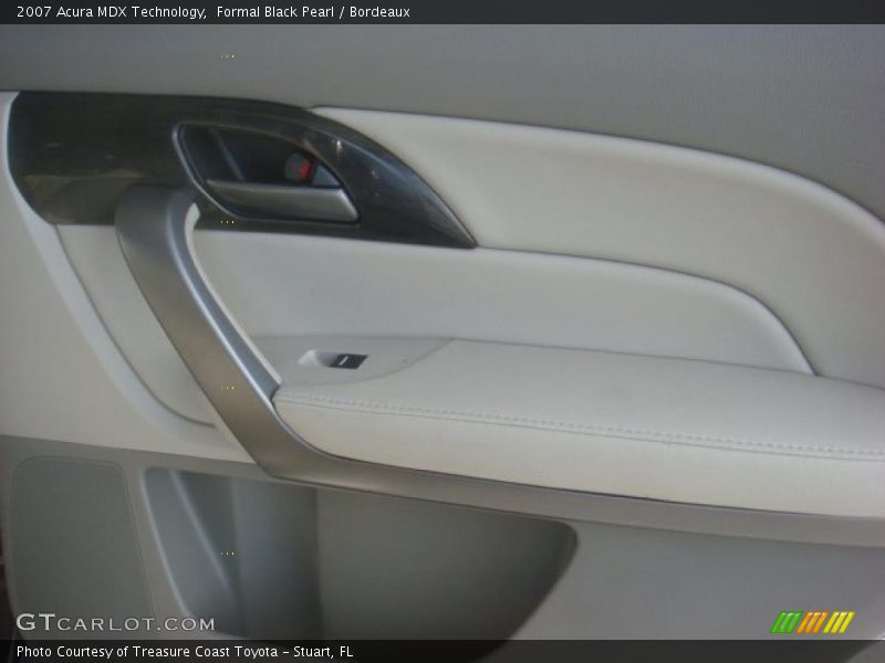 Formal Black Pearl / Bordeaux 2007 Acura MDX Technology