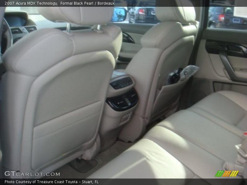 Formal Black Pearl / Bordeaux 2007 Acura MDX Technology