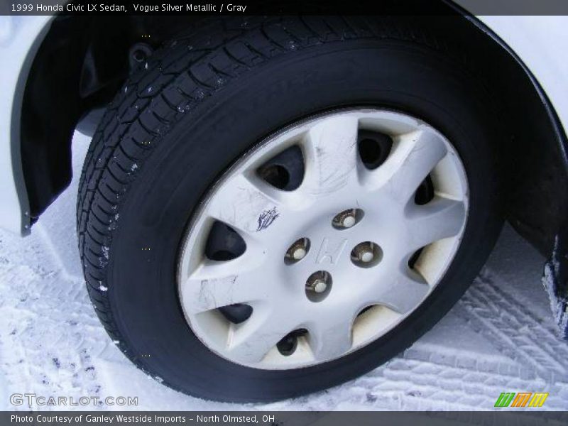 Vogue Silver Metallic / Gray 1999 Honda Civic LX Sedan