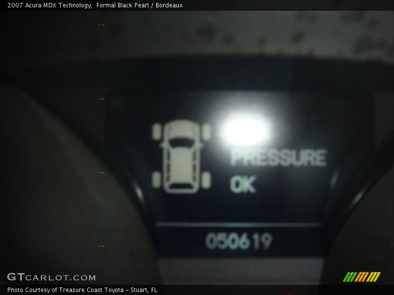 Formal Black Pearl / Bordeaux 2007 Acura MDX Technology
