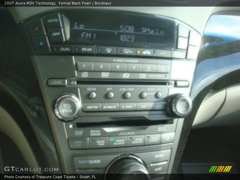 Formal Black Pearl / Bordeaux 2007 Acura MDX Technology