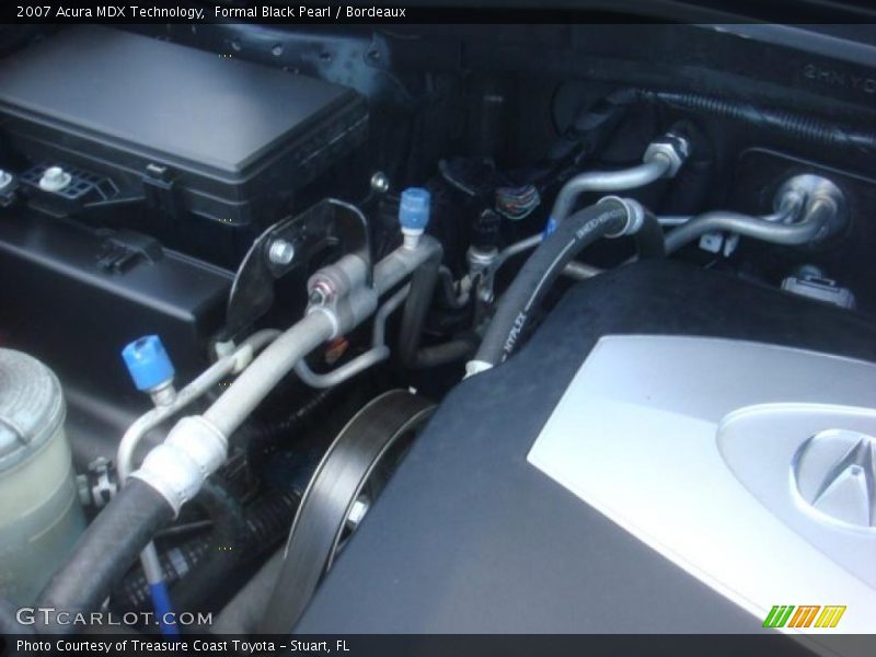 Formal Black Pearl / Bordeaux 2007 Acura MDX Technology
