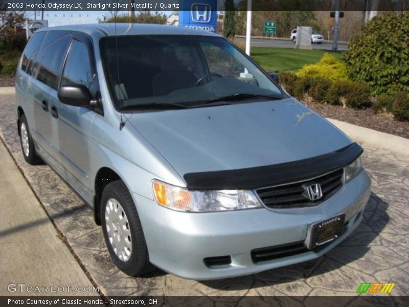Starlight Silver Metallic / Quartz 2003 Honda Odyssey LX