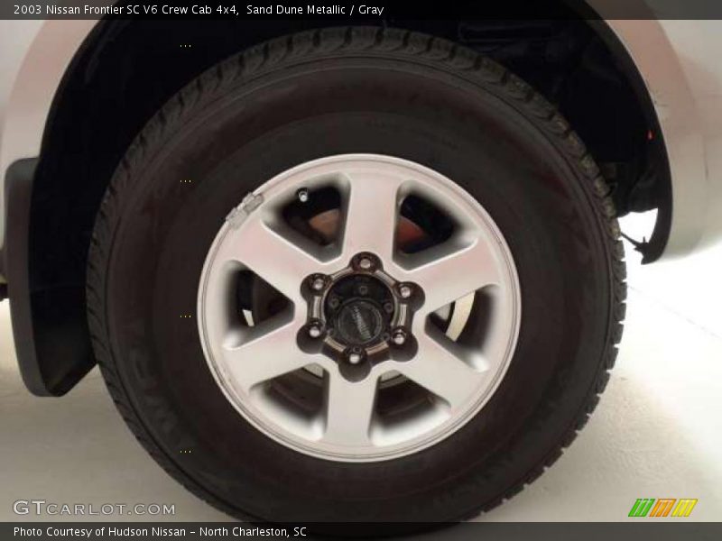  2003 Frontier SC V6 Crew Cab 4x4 Wheel