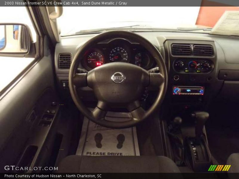 Dashboard of 2003 Frontier SC V6 Crew Cab 4x4