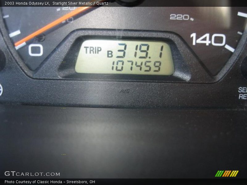 Starlight Silver Metallic / Quartz 2003 Honda Odyssey LX