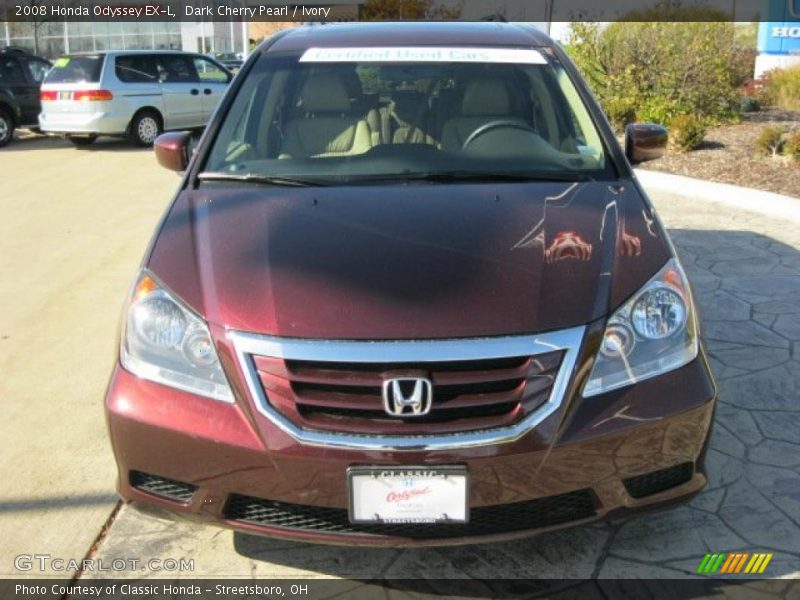 Dark Cherry Pearl / Ivory 2008 Honda Odyssey EX-L