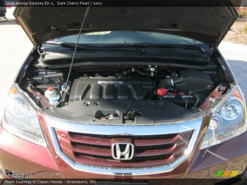 Dark Cherry Pearl / Ivory 2008 Honda Odyssey EX-L