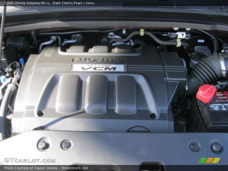 Dark Cherry Pearl / Ivory 2008 Honda Odyssey EX-L