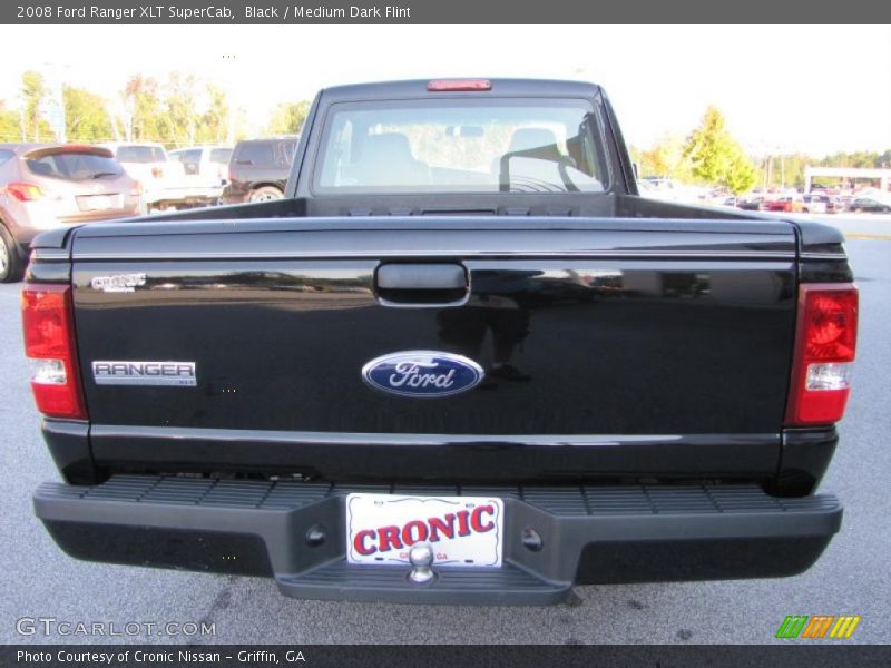Black / Medium Dark Flint 2008 Ford Ranger XLT SuperCab