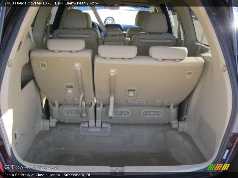 Dark Cherry Pearl / Ivory 2008 Honda Odyssey EX-L