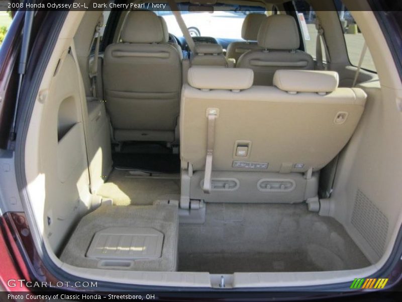 Dark Cherry Pearl / Ivory 2008 Honda Odyssey EX-L