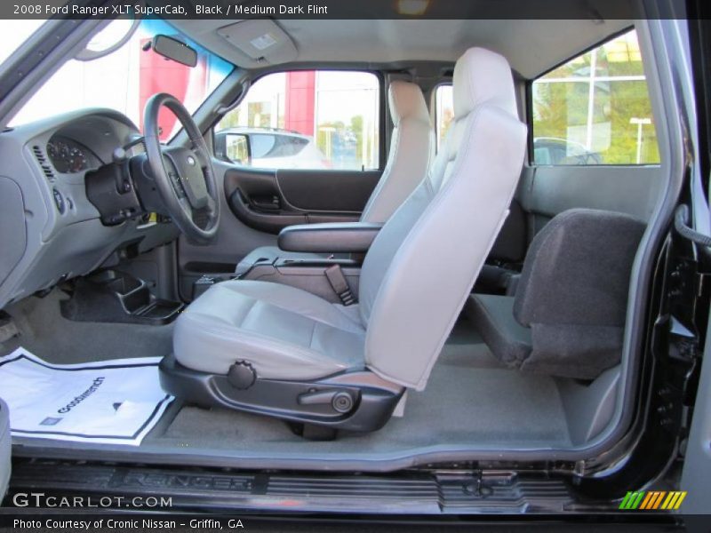 Black / Medium Dark Flint 2008 Ford Ranger XLT SuperCab