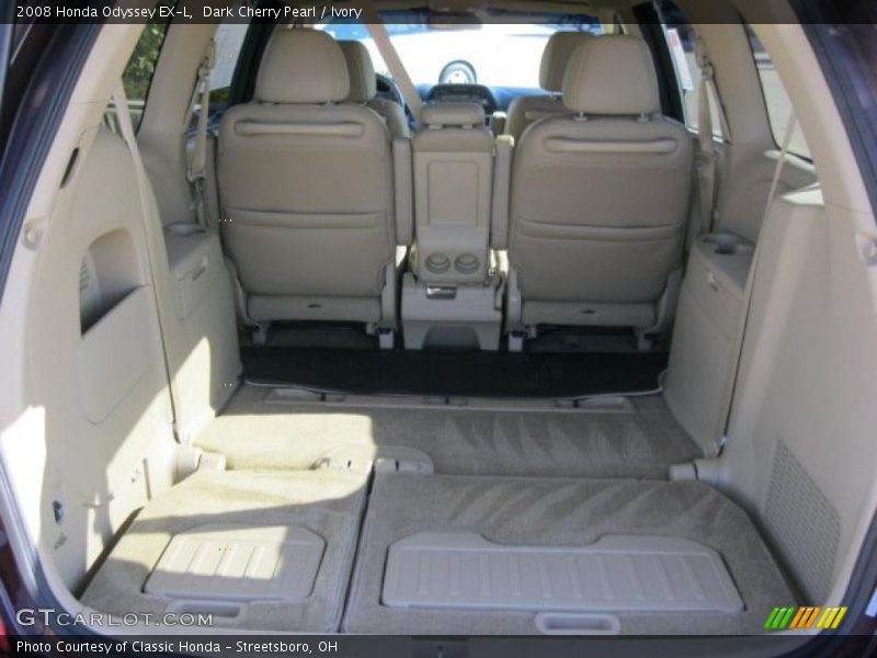 Dark Cherry Pearl / Ivory 2008 Honda Odyssey EX-L