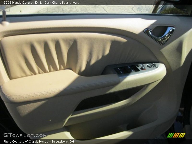 Dark Cherry Pearl / Ivory 2008 Honda Odyssey EX-L