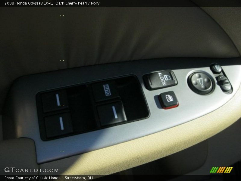 Dark Cherry Pearl / Ivory 2008 Honda Odyssey EX-L