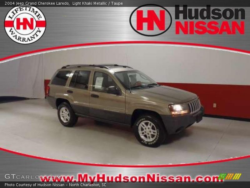 Light Khaki Metallic / Taupe 2004 Jeep Grand Cherokee Laredo