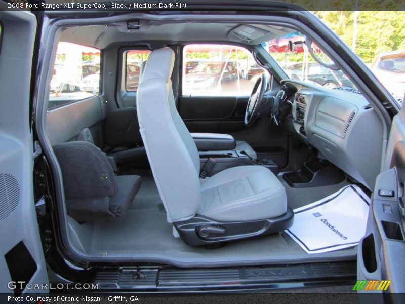 Black / Medium Dark Flint 2008 Ford Ranger XLT SuperCab