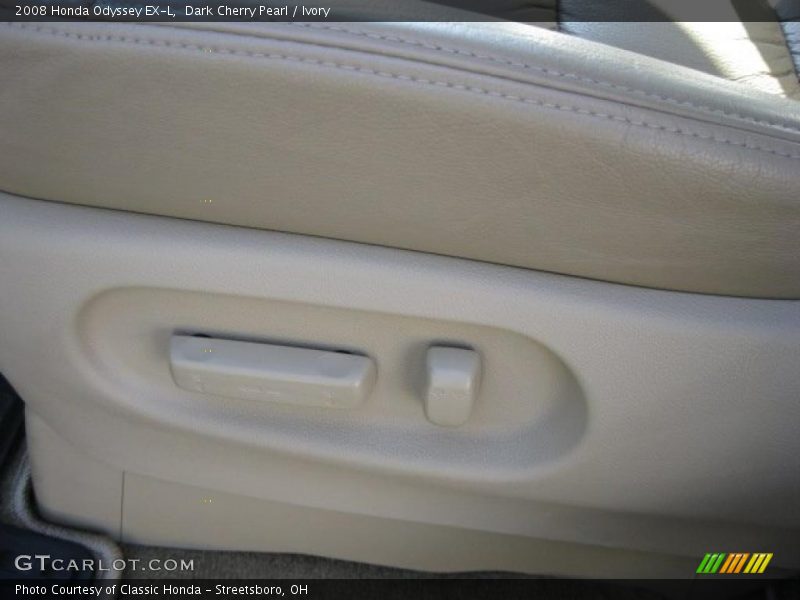 Dark Cherry Pearl / Ivory 2008 Honda Odyssey EX-L