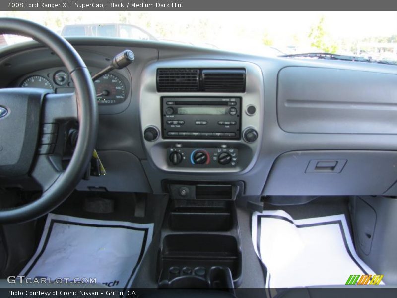 Black / Medium Dark Flint 2008 Ford Ranger XLT SuperCab