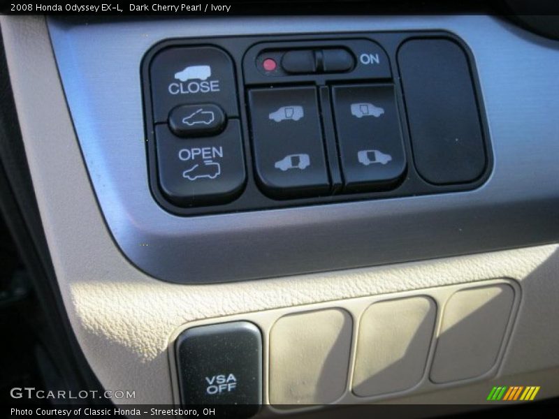 Dark Cherry Pearl / Ivory 2008 Honda Odyssey EX-L