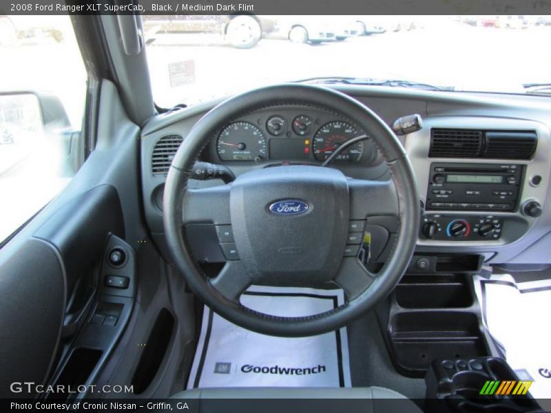 Black / Medium Dark Flint 2008 Ford Ranger XLT SuperCab