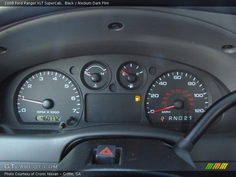  2008 Ranger XLT SuperCab XLT SuperCab Gauges
